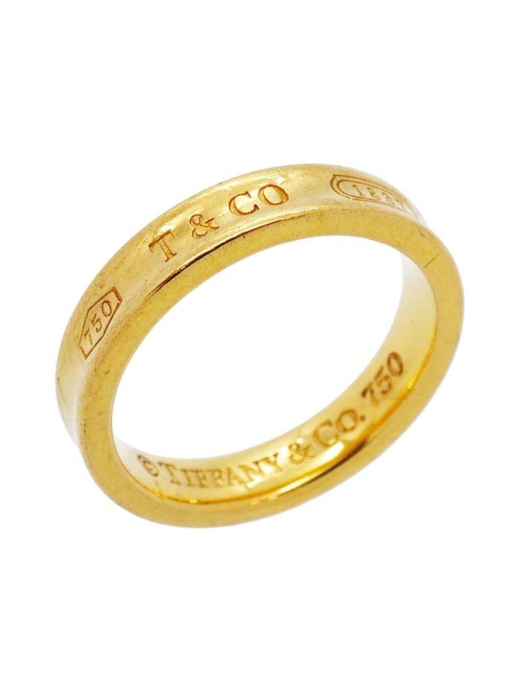 Tiffany & Co Ring Narrow 18k Yellow Gold